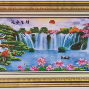 Partial Round Diamond Art 200cmx90cm (No Frame) – 91436AB 流水生财