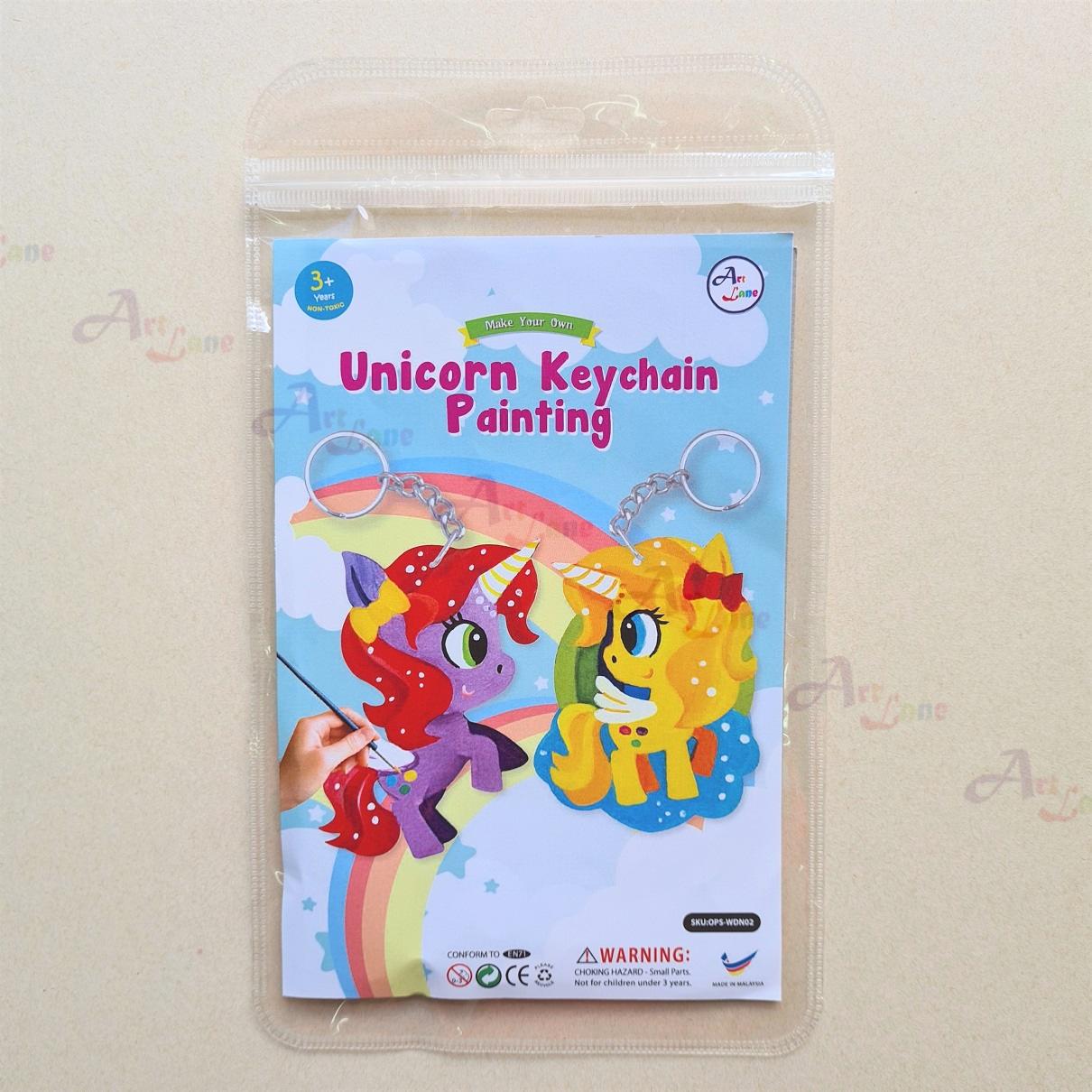 Unicorn Keychain Painting Package