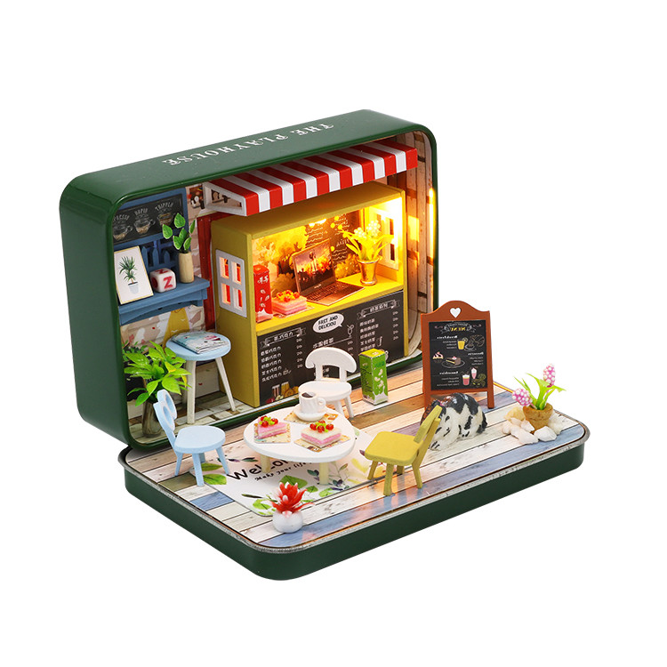 DIY Miniature Tin Box Toy House – Summer Theater (S933) Artlane