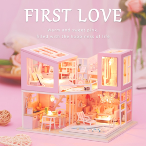 DIY Miniature Toy House - First Love (M915Z) ***** Free LED Remote Control And Dust Cover!!!