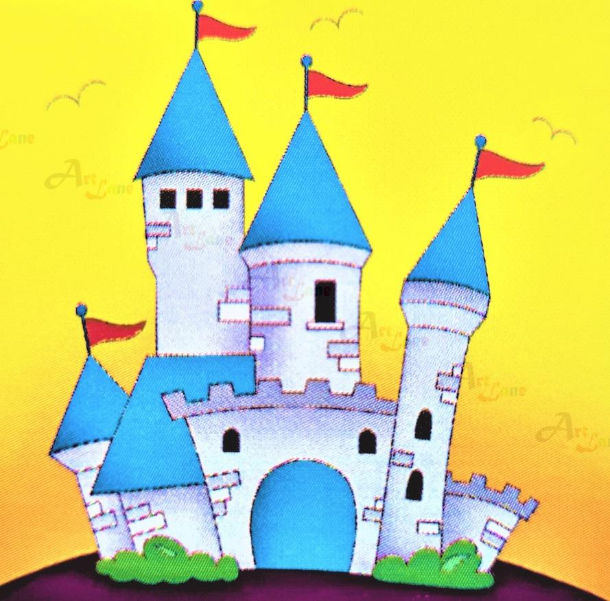Castle with watermark