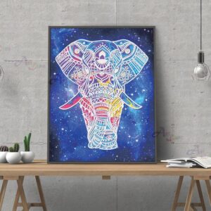 DIY GLOW IN THE DARK YGSMT71 Partial Special Beads Diamond 25x35cm (No Frame)