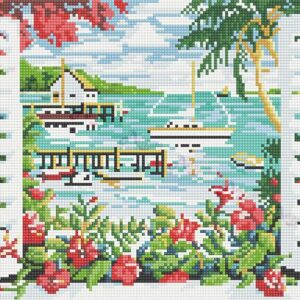 Full Round Diamond Art 30x40cm (No Frame) - D3436