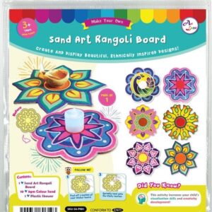 Sand Art Rangoli Board Kit
