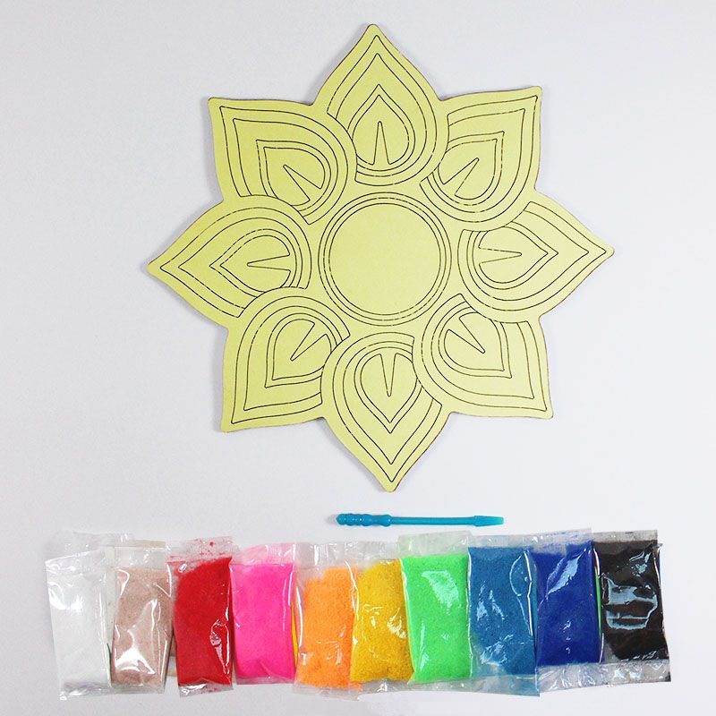 sand-art-rangoli-board-kit-Parts sand-art-rangoli-board-kit-Parts
