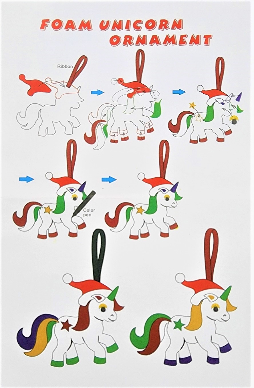 EVA Foam Unicorn – Instruction