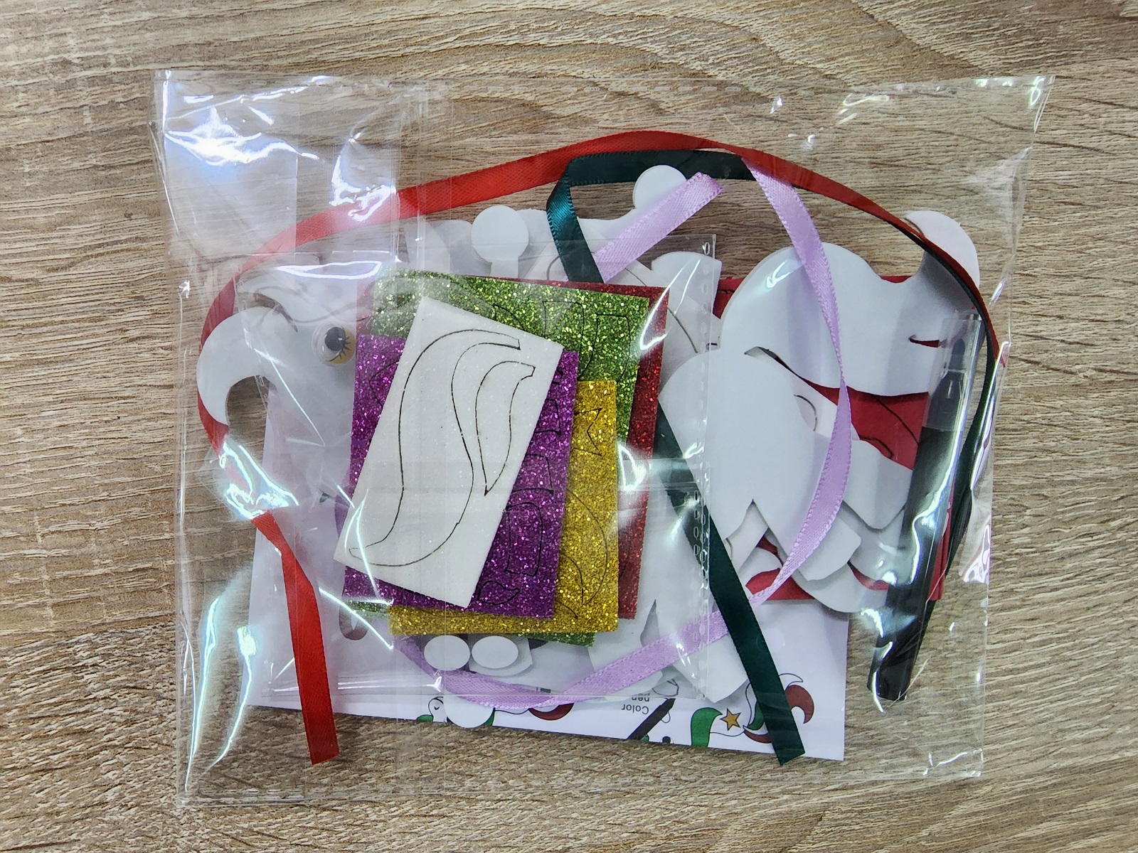 EVA Foam Unicorn Ornament – Back