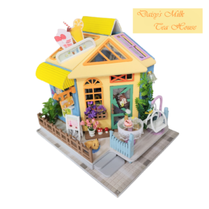 DIY Miniature Toy House - Daisy's Milk Tea House (K-1062)