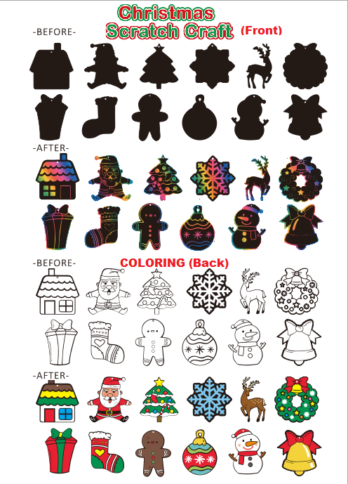 ScratchArt Xmas Instruction ScratchArt Xmas Instruction